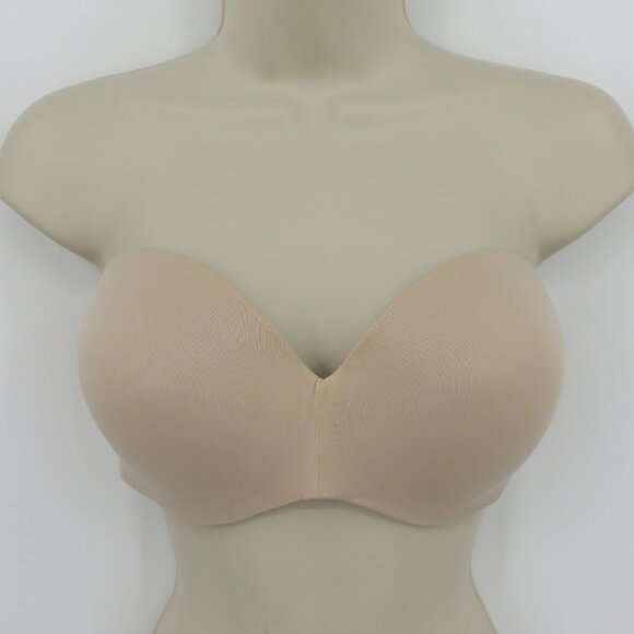 Maidenform 38C SE0004 Self Expressions Beige Strapless Underwire Bra Padded - Picture 12 of 13